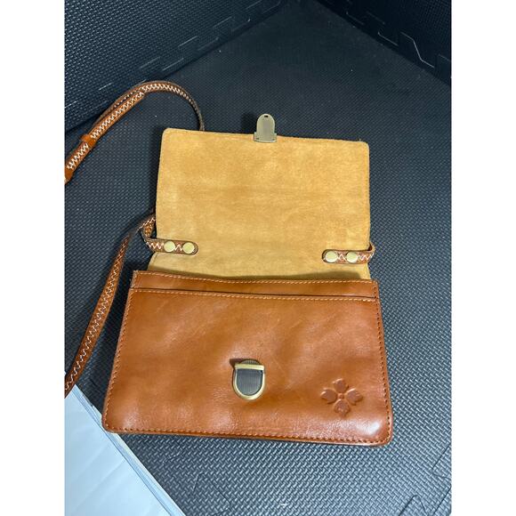 Patricia Nash Spring Multi Lanza Crossbody Bag Multicolor Brown Leather Purse - Picture 7 of 13